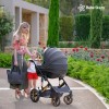Bebe Stars Πολυκαρότσι Belize 3σε1 Grey 390T-186